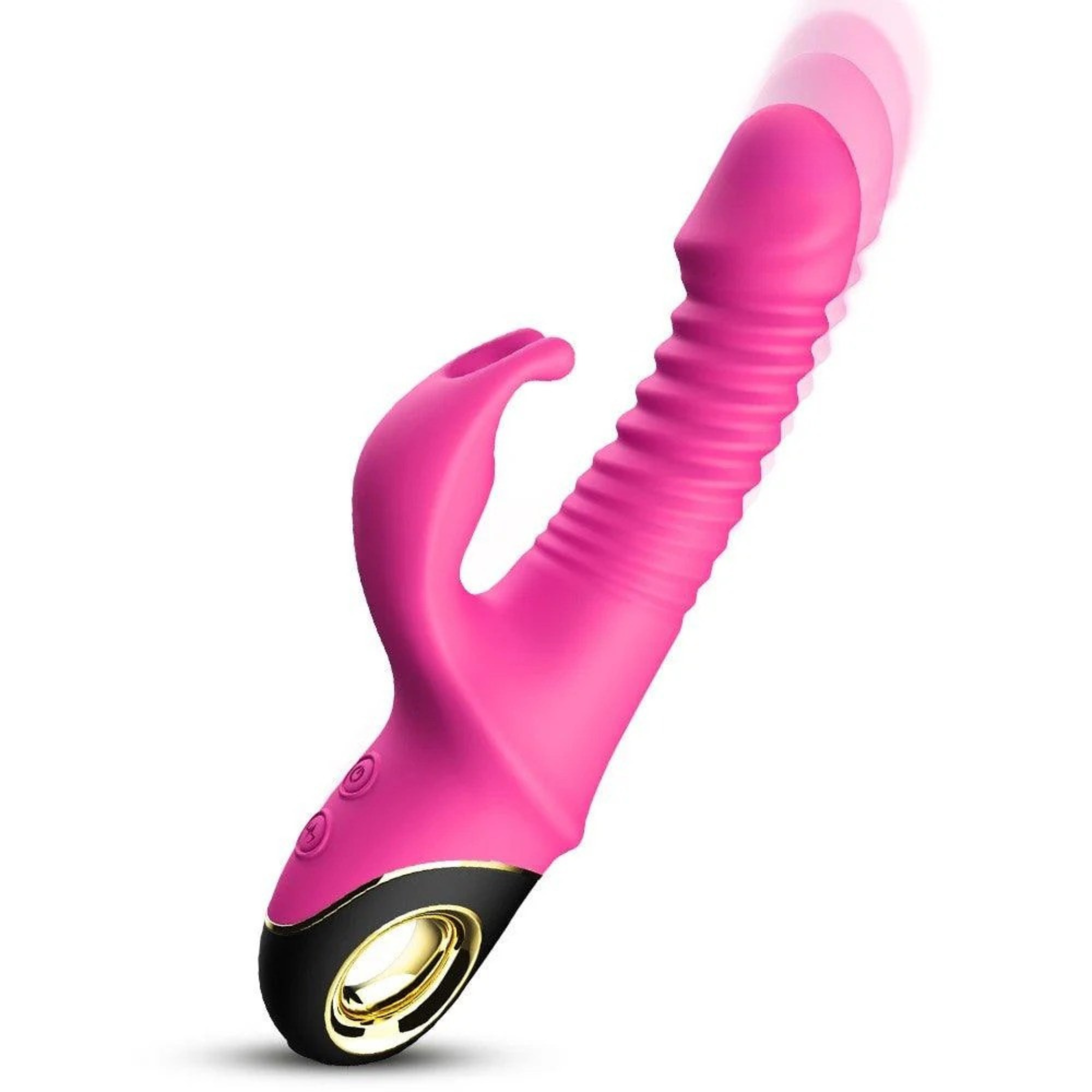 Baddie Power Thrust Rabbit Vibrator