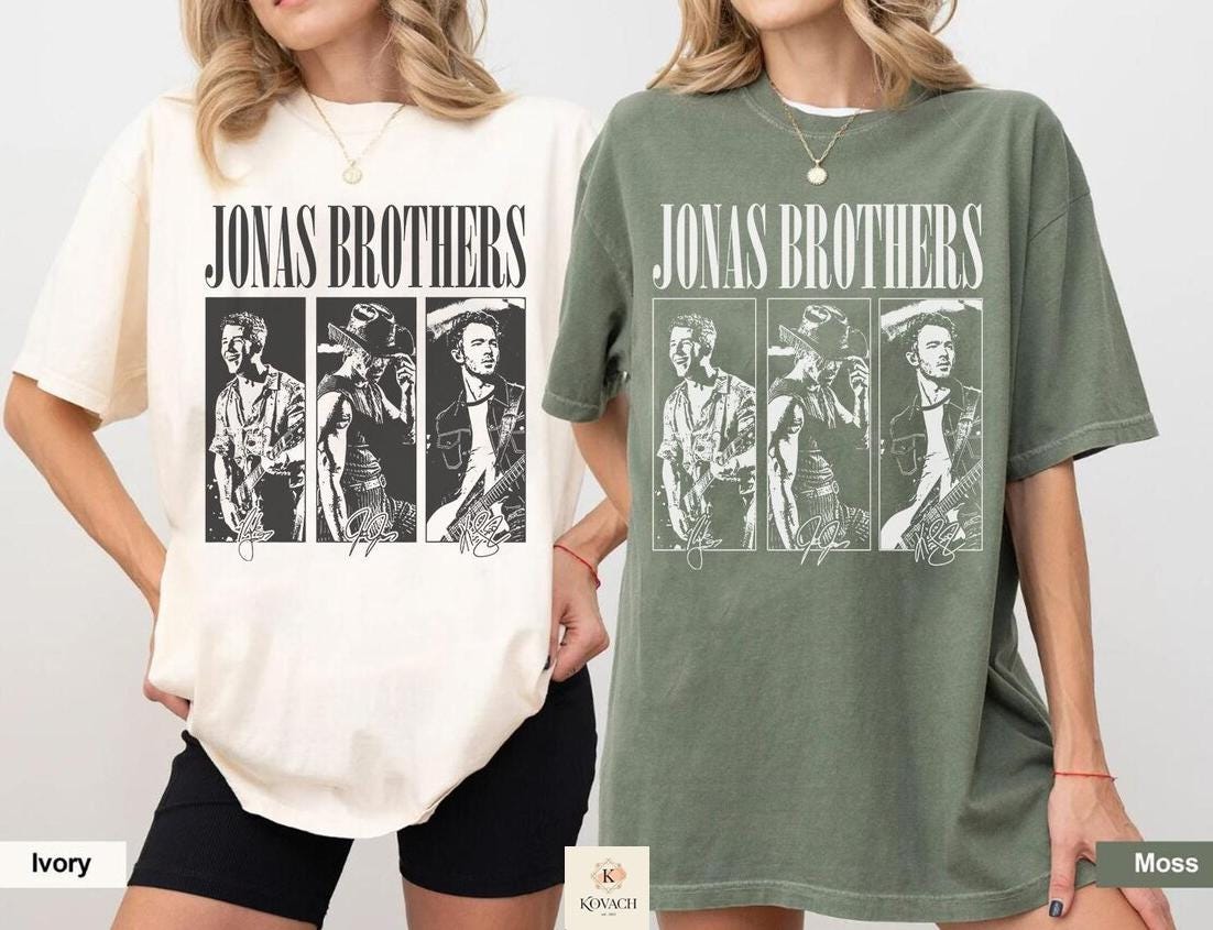 Jonas Brothers Burning Up Tour 2026 Shirt