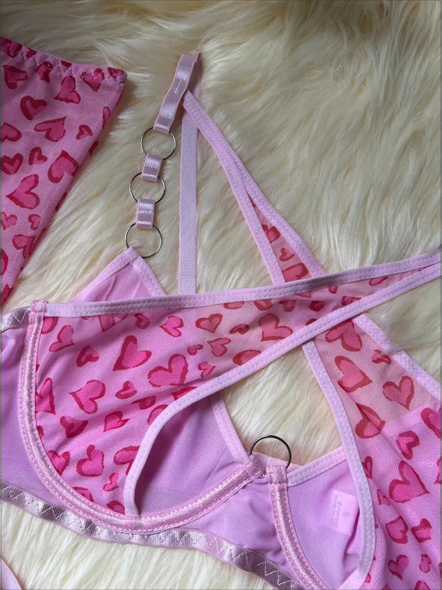 NocteLace® The Pink Panther Lingerie Set