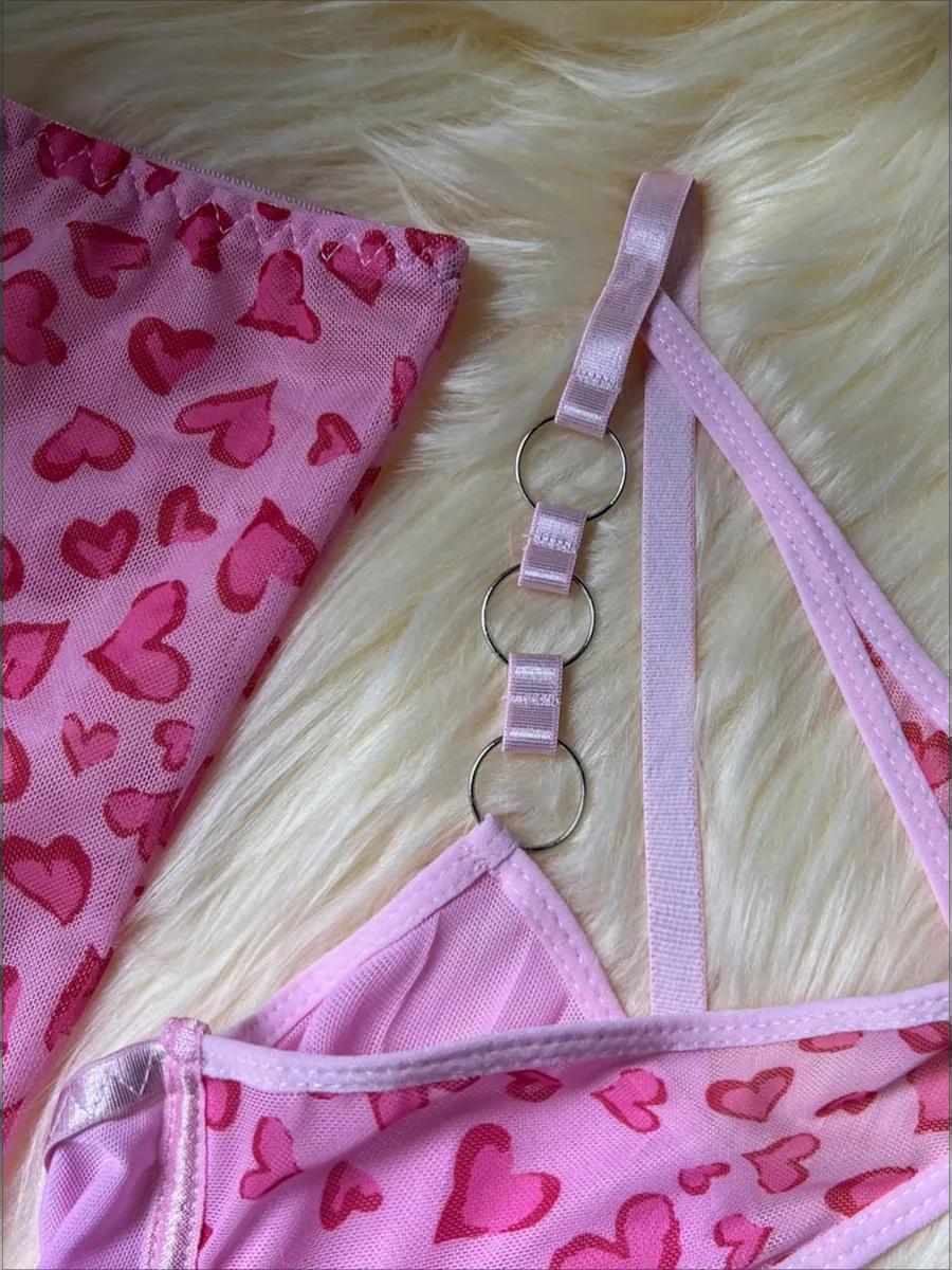 NocteLace® The Pink Panther Lingerie Set