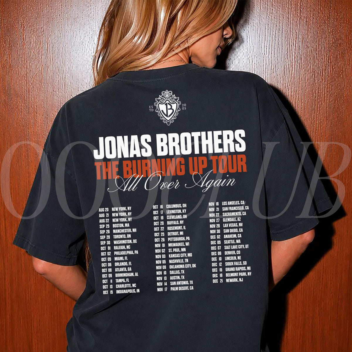 Jonas Brothers Burning Up All Over Again Tour Dates