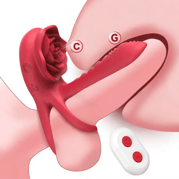 💥4 COLORS Ring-FLORAX 15° Curve Boost & Bloom Cock Ring-4 in 1 Couple Toy Penis Ring
