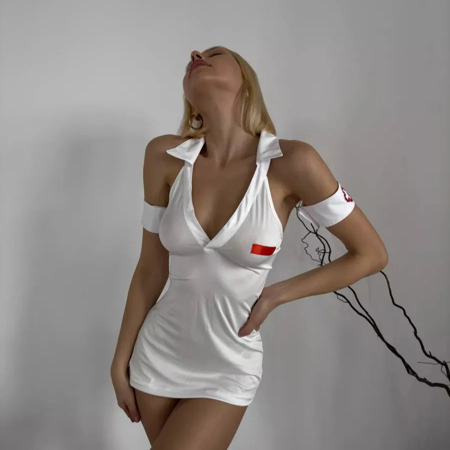 NocteLace Innocent Remedy Seductive Nurse Lingerie