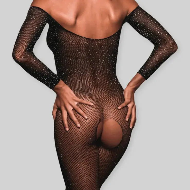 NocteLace™ Shine Bodystocking
