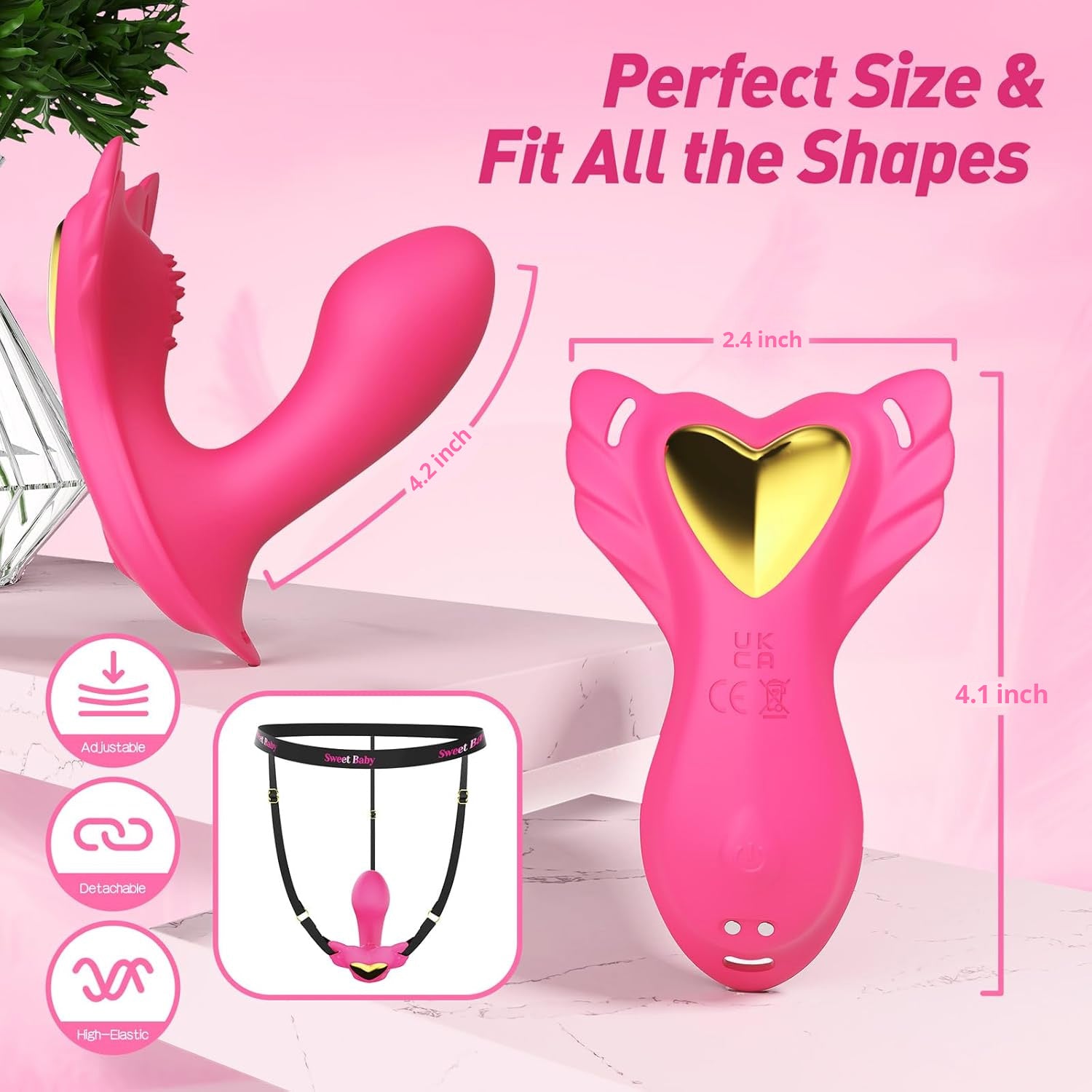 Wearable Vibrator X9 Pulse Panty Global Control & 9 Modes