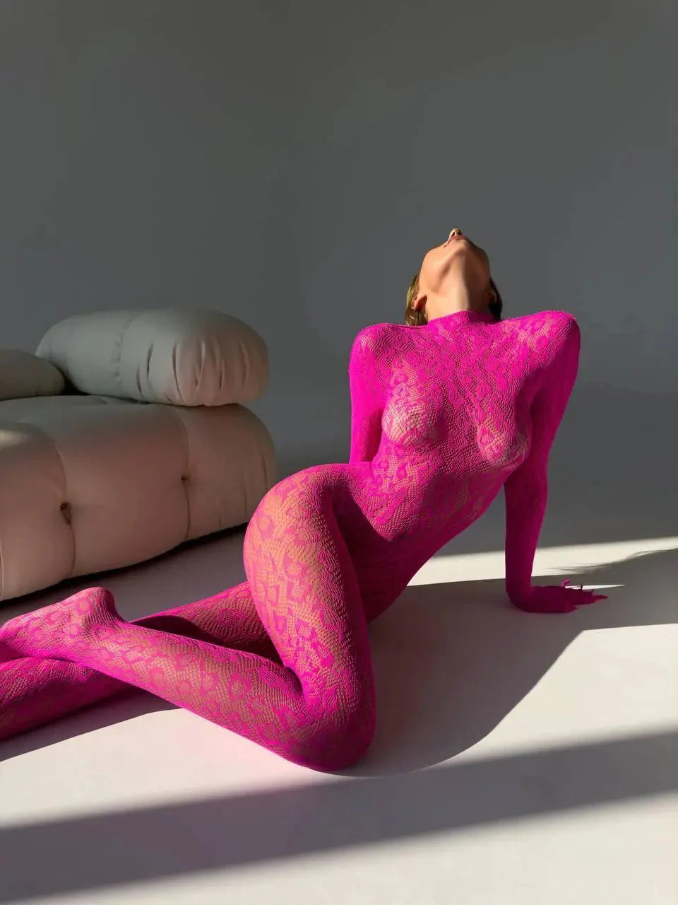 NocteLace Venus Transparent Bodysuit