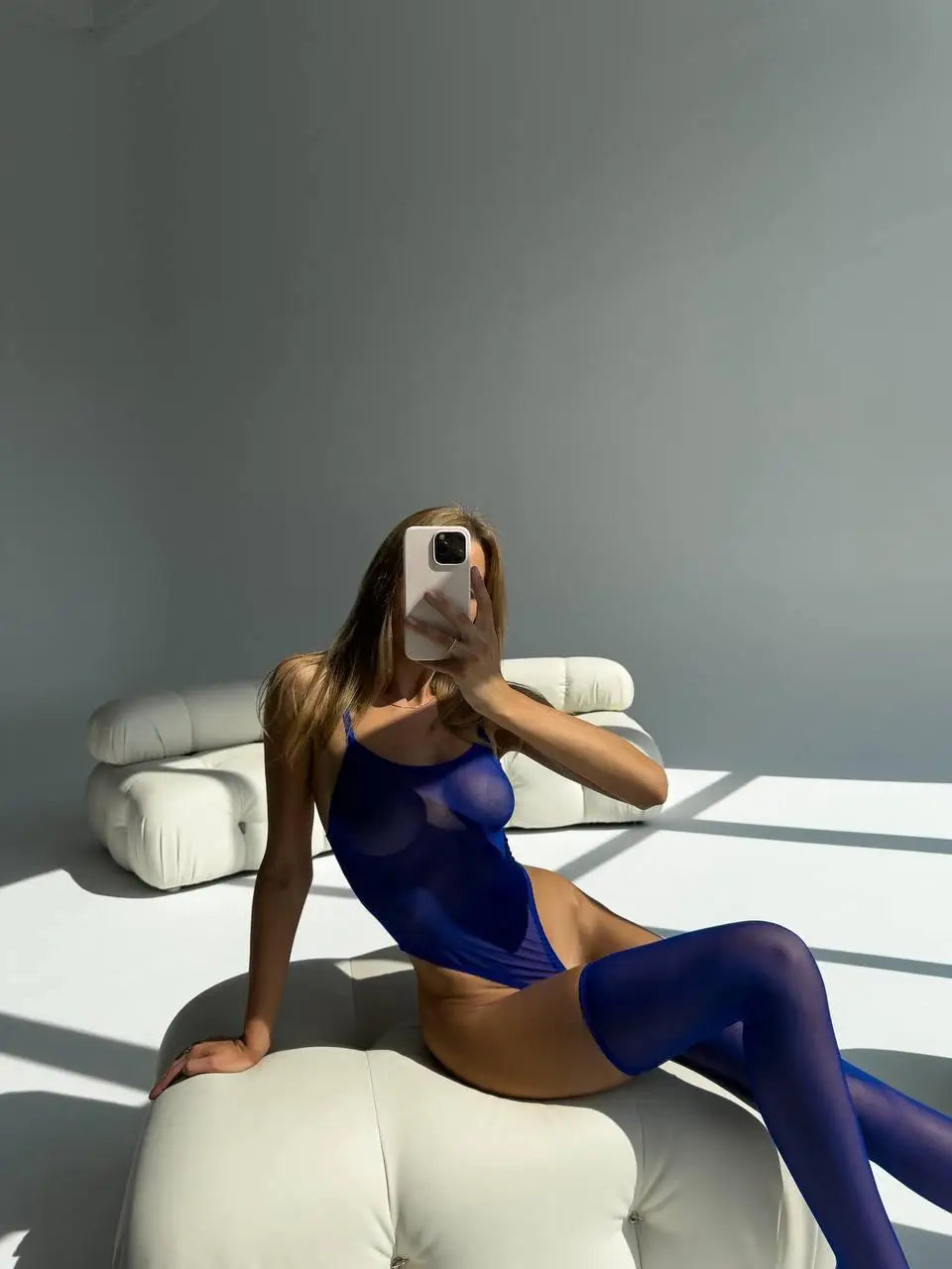 NocteLace Electric Mesh Bodysuit