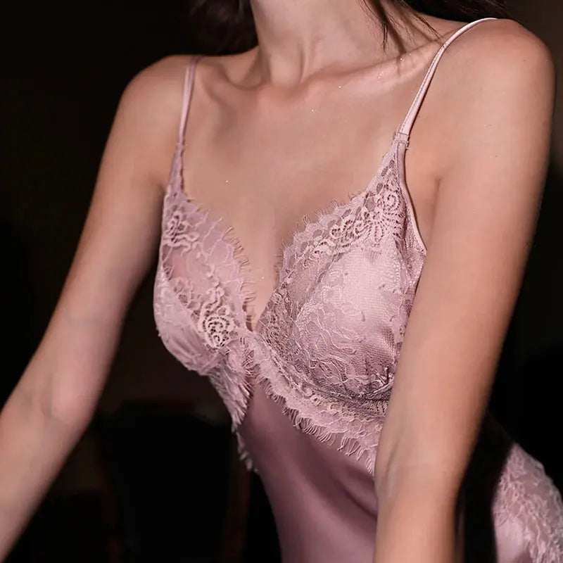 NocteLace™ Sheer Lace Nightdress