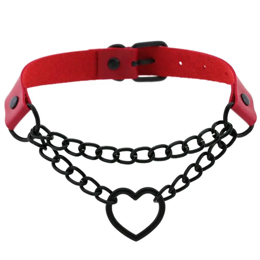 NocteLace™ Black Heart Collar