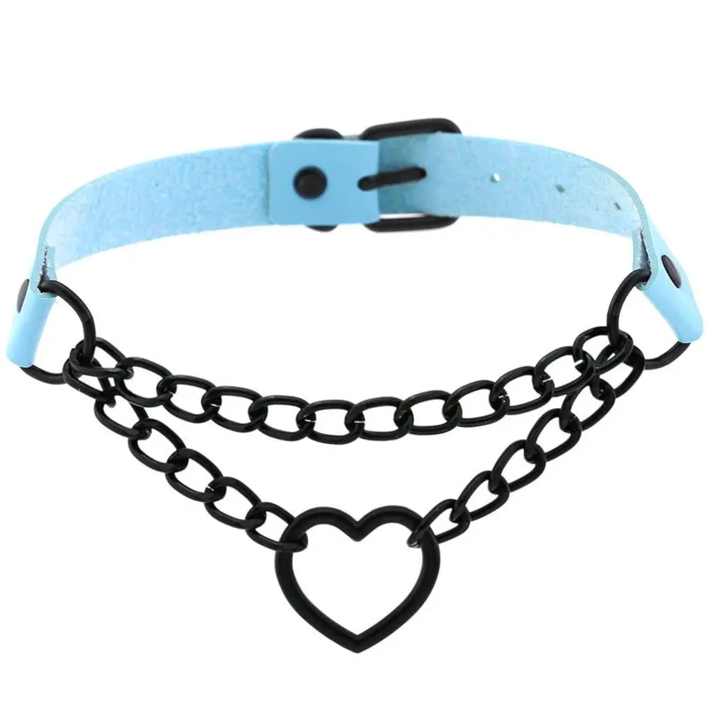 NocteLace™ Black Heart Collar