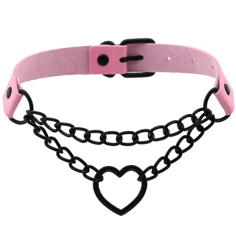 NocteLace™ Black Heart Collar