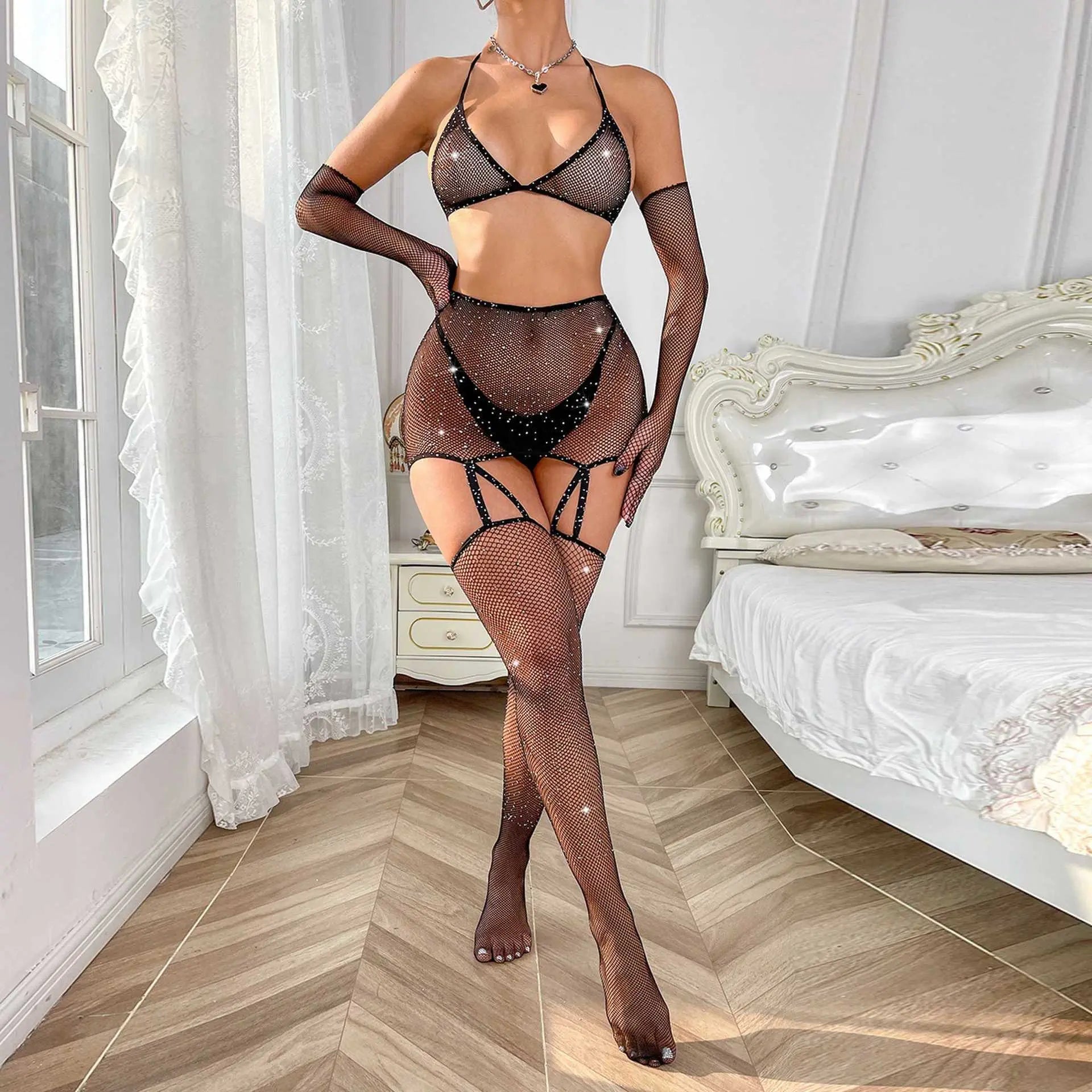 NocteLace™ Baddie Bodystocking