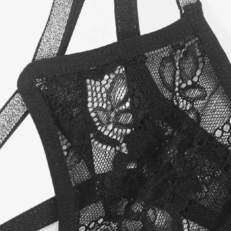 NocteLace™ Crystal Charm Thong