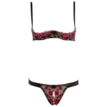 NocteLace™ Blooming Rose Lingerie Set