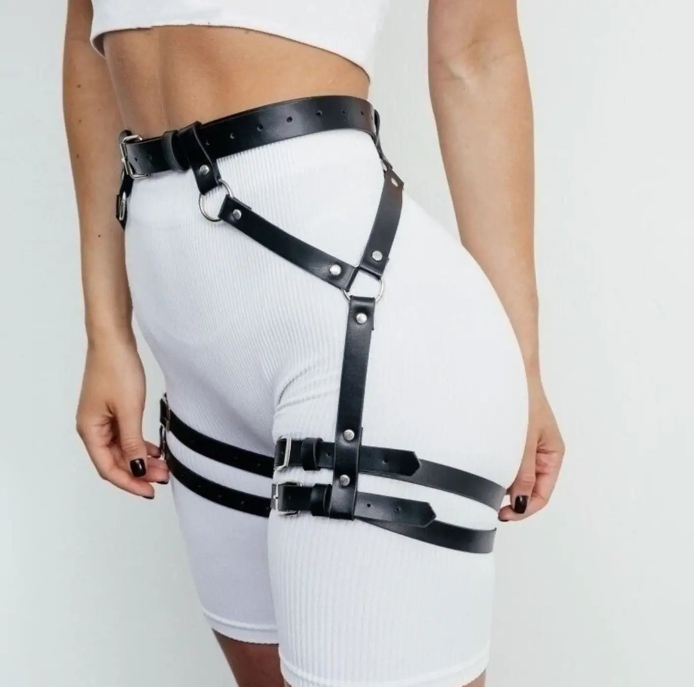 NocteLace™ Croft Leather Garter