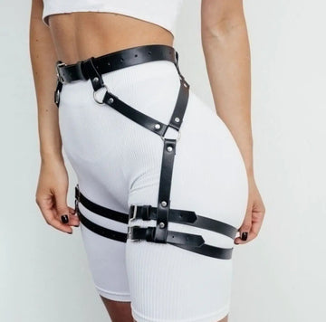 NocteLace™ Croft Leather Garter