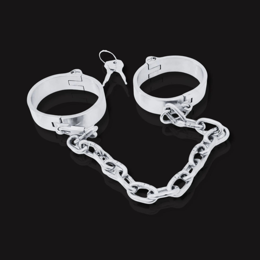 Lacy Mate™ Eclipse Stainless Steel Cuffs