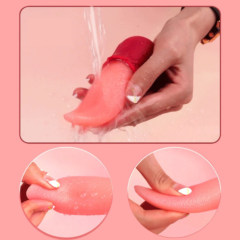 💥2025 New RNipple Vagina -Powerful Tongue Licking Vibrator
