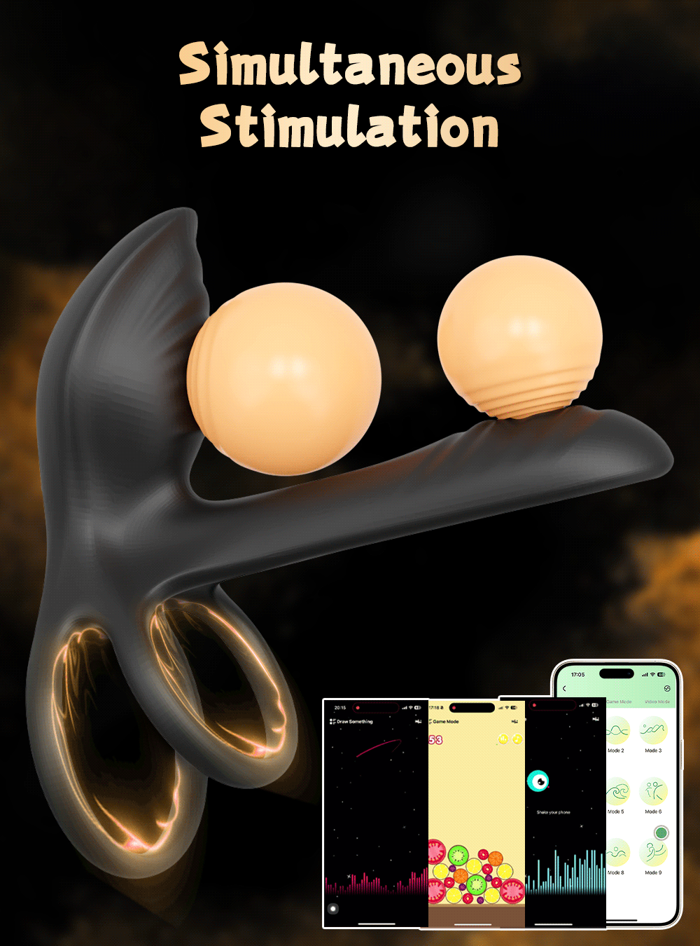 💥2025 Black Rose Ring-FLORAX 15° Curve Boost & Bloom Cock Ring-4 in 1 Couple Toy Penis Ring