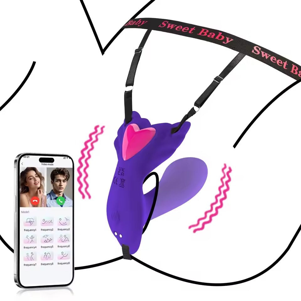 Wearable Vibrator X9 Pulse Panty Global Control & 9 Modes