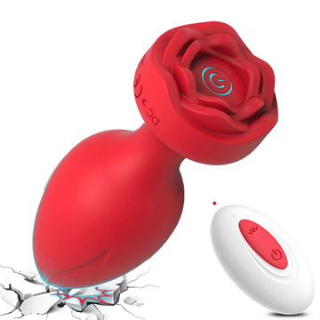 NocteLace™ Rose Remote Control Vibrating Stimulator