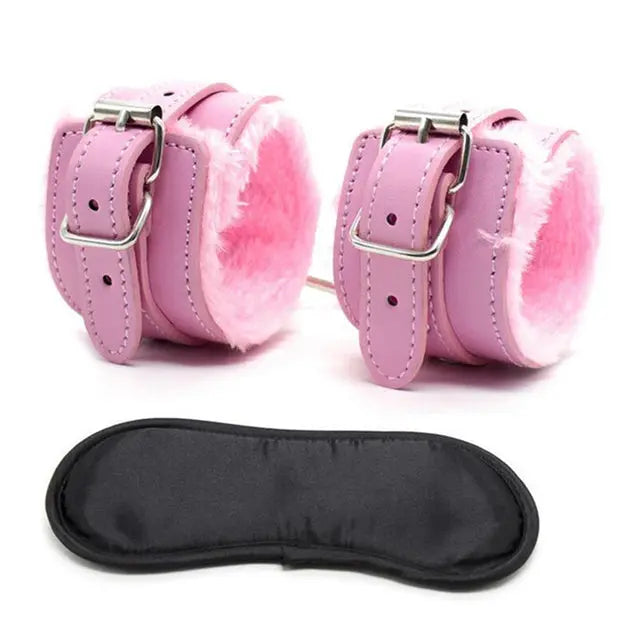 NocteLace™ Handcuff Duo: Includes Free Blindfold