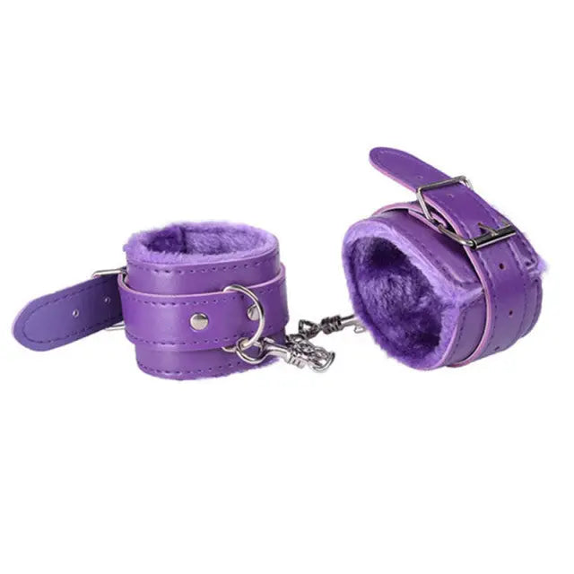NocteLace™ Leather Handcuffs