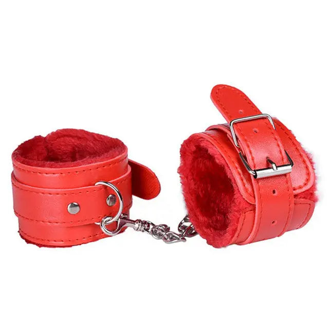 NocteLace™ Leather Handcuffs