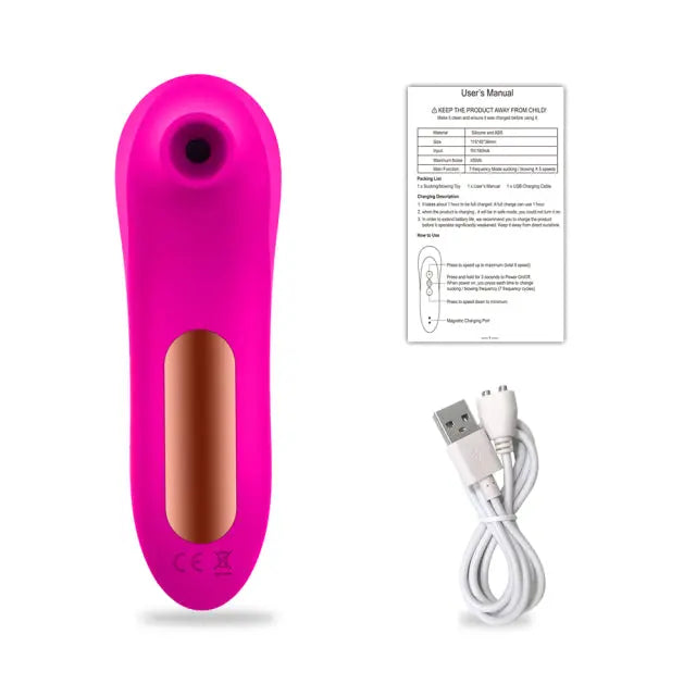 NocteLace™ Vibrating Sucking Clitoral Massager