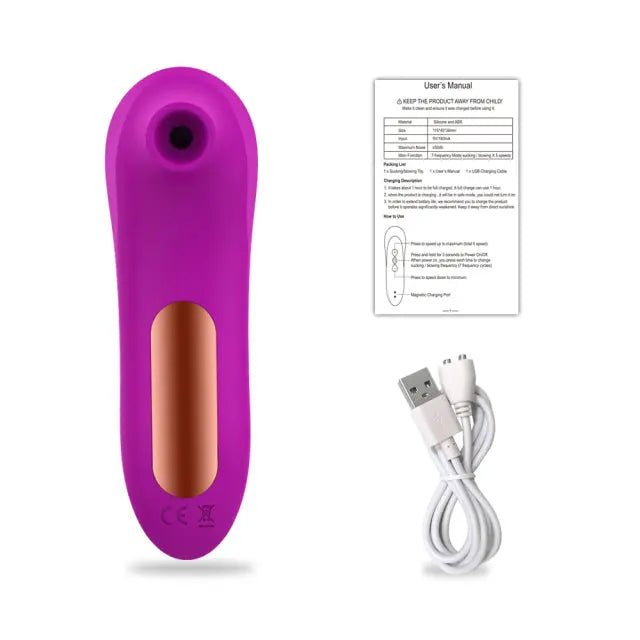NocteLace™ Vibrating Sucking Clitoral Massager